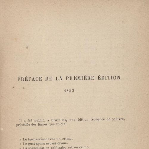 18.5 x 12 cm; 4 s.p. + 380 p. + 1 insert, price of the book “2 francs” on its spine. L. 1 half-title page with informatio